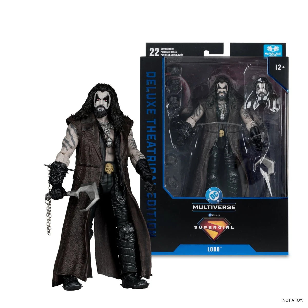 DC Multiverse Deluxe Theatrical Edition Wave 4 Supergirl Movie Lobo 7-Inch Scale Action Figure view 7