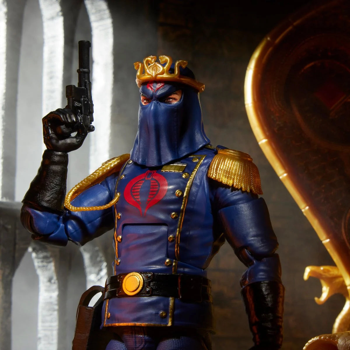 G.I. Joe Classified Series Deluxe Cobra Commander in Dress Uniform 6-Inch Action Figure view 11