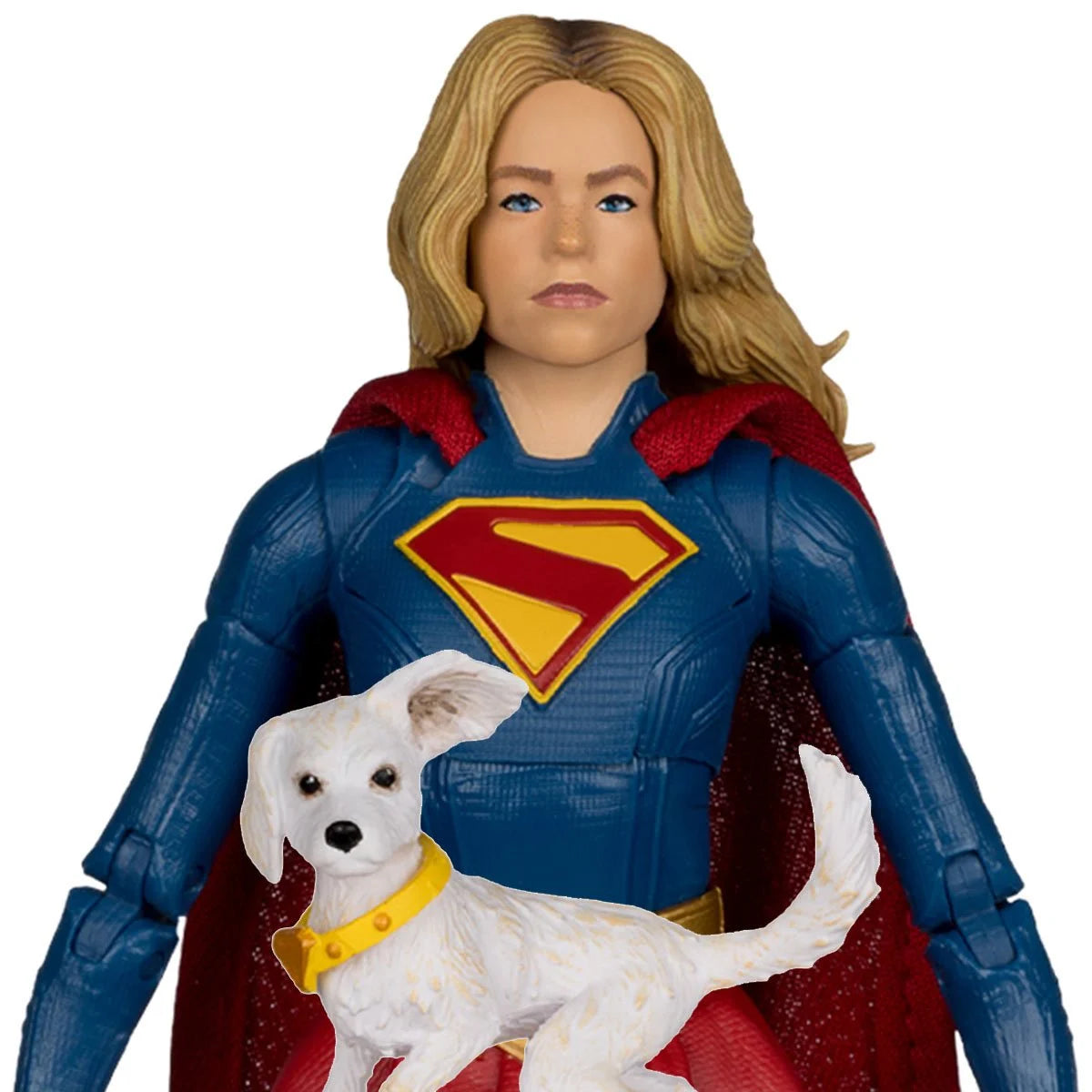 DC Multiverse Deluxe Theatrical Edition Wave 4 Supergirl Movie Supergirl and Baby Krypto 7-Inch Scale Action Figure view 10