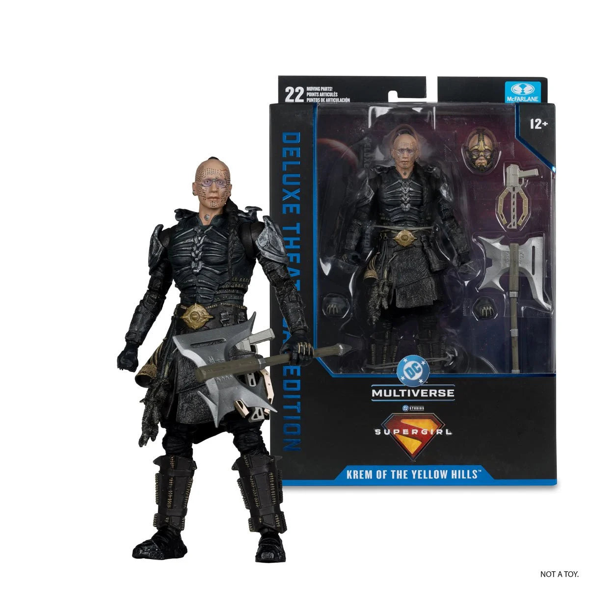 DC Multiverse Deluxe Theatrical Edition Wave 4 Supergirl Movie Krem of the Yellow Hills 7-Inch Scale Action Figure view 2
