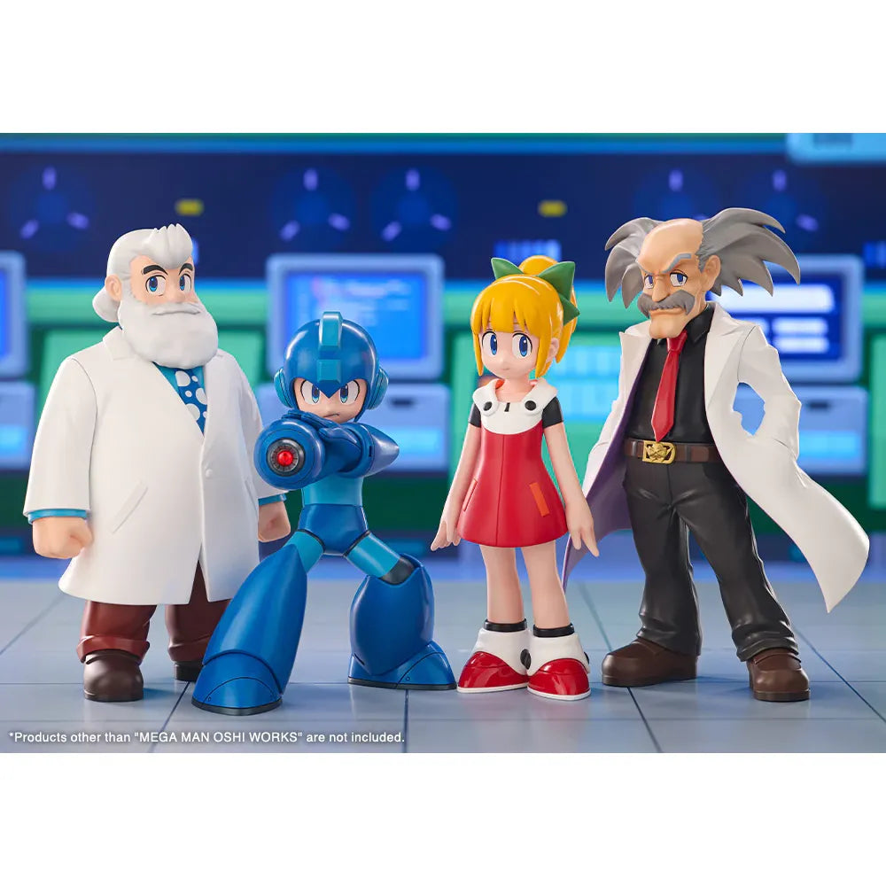 Mega Man Oshi Works Dr. Wily & Dr. Light Figure Set - 9" view 5