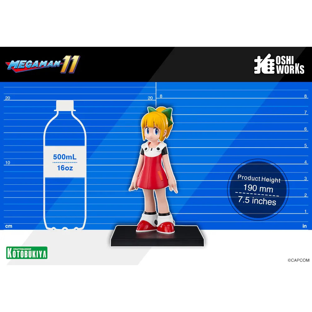 Mega Man Oshi Works Roll Figure - 7" view 6