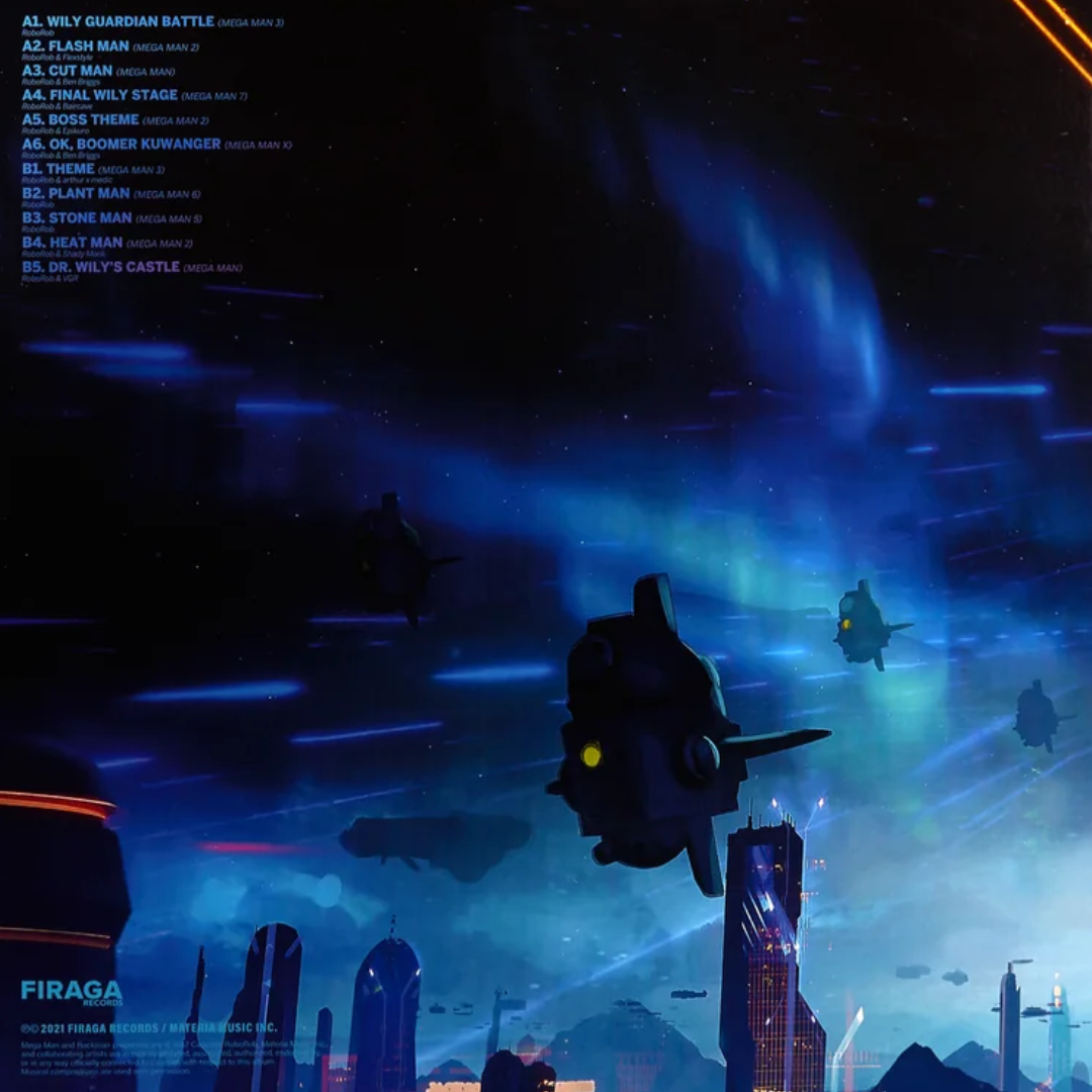 MEGA REMIX MAN.EXE - RoboRob (1xLP Vinyl Record) view 3