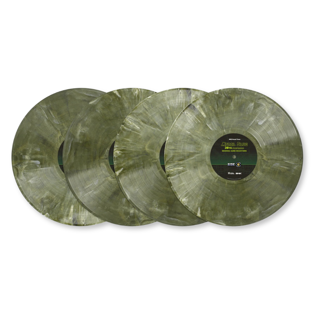 Metal Slug: 30th Anniversary (Original Game Selections) - SNK Sound Team (4xLP Vinyl Record Box Set) view 5