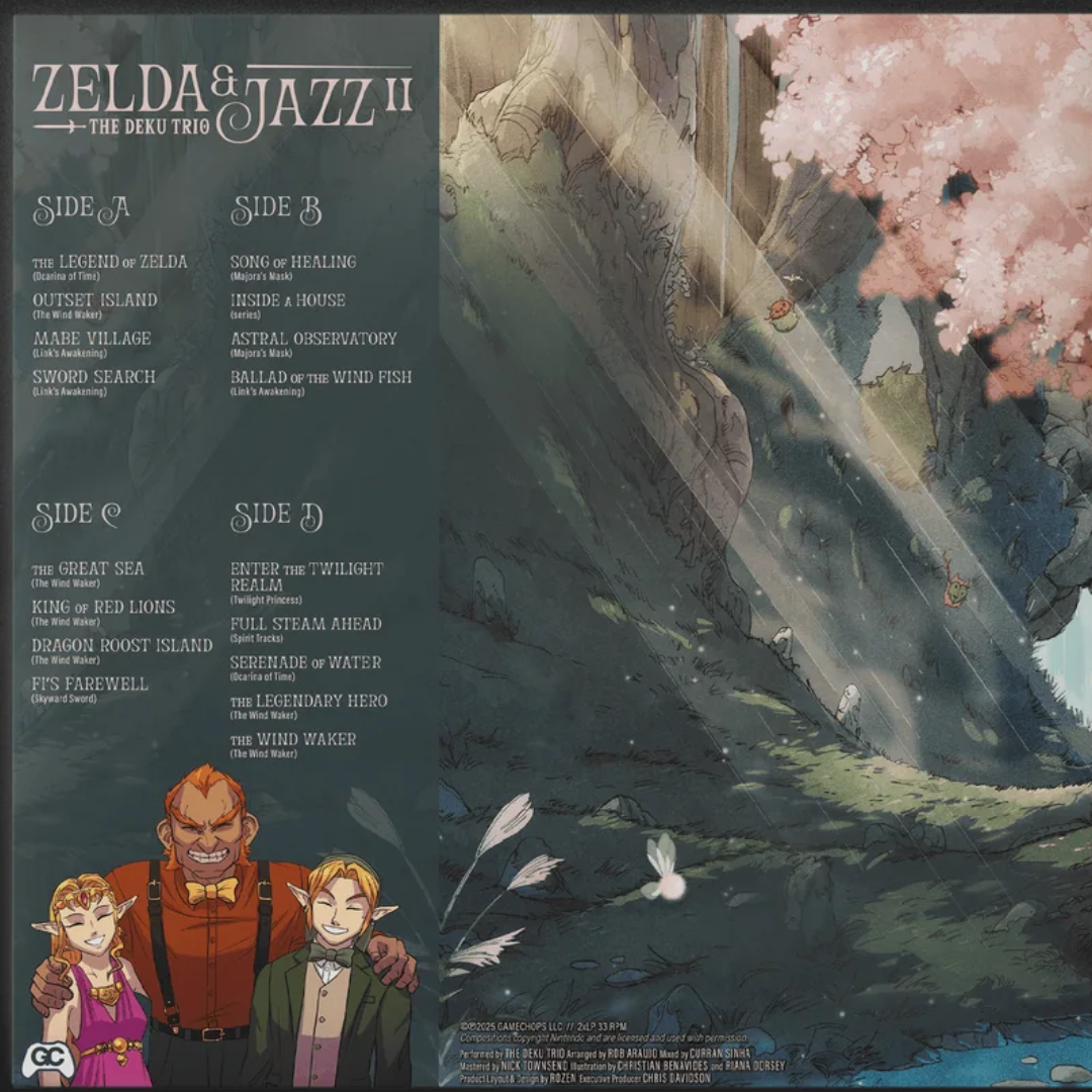 Zelda & Jazz II - The Deku Trio (2xLP Vinyl Record) view 3