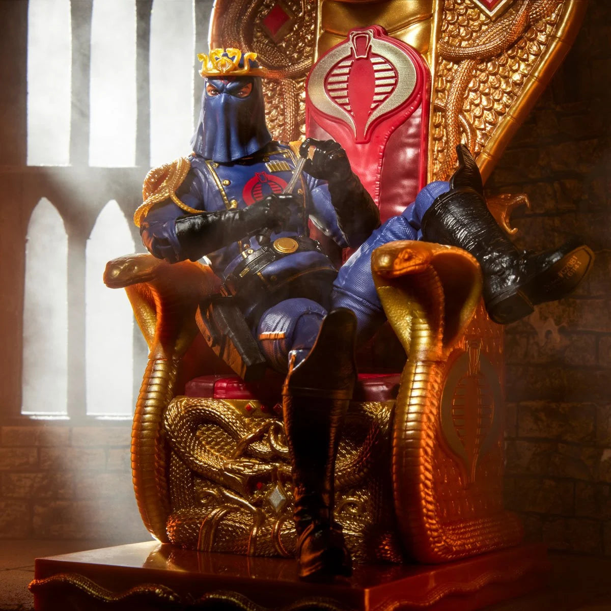 G.I. Joe Classified Series Deluxe Cobra Commander in Dress Uniform 6-Inch Action Figure view 9