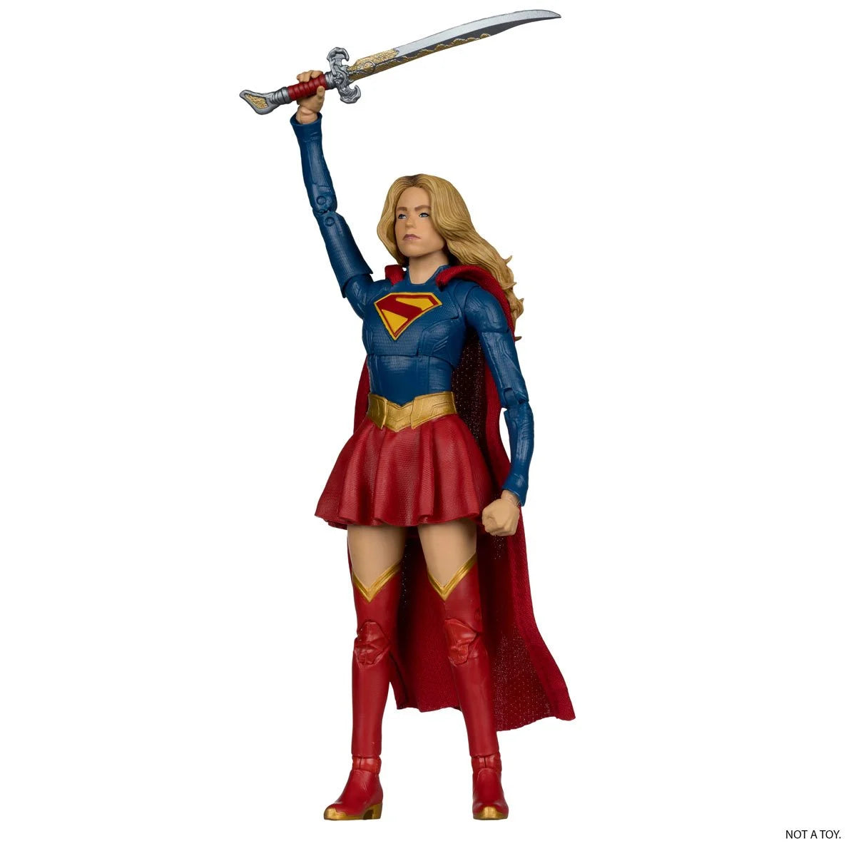 DC Multiverse Deluxe Theatrical Edition Wave 4 Supergirl Movie Supergirl and Baby Krypto 7-Inch Scale Action Figure view 8