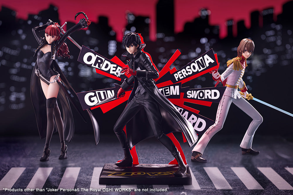 Persona 5 The Royal Oshi Works Joker Figure - 9" view 4