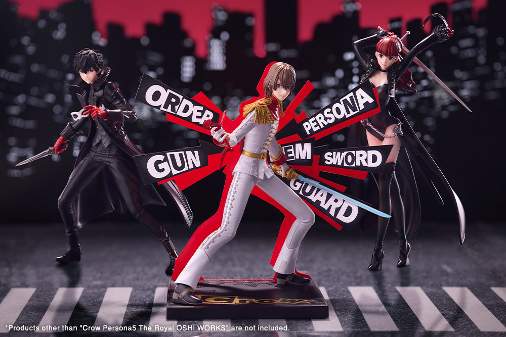 Persona 5 The Royal Oshi Works Crow Figure - 8" view 4