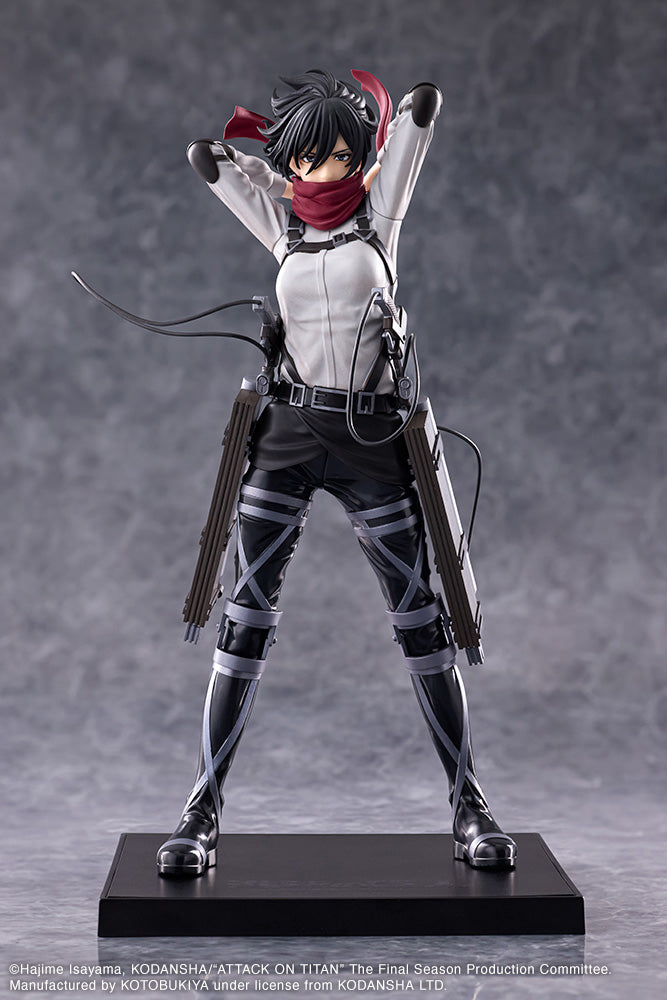 Attack on Titan Oshi Works Mikasa Ackerman The Final Season ver. Figure - 10" view 5