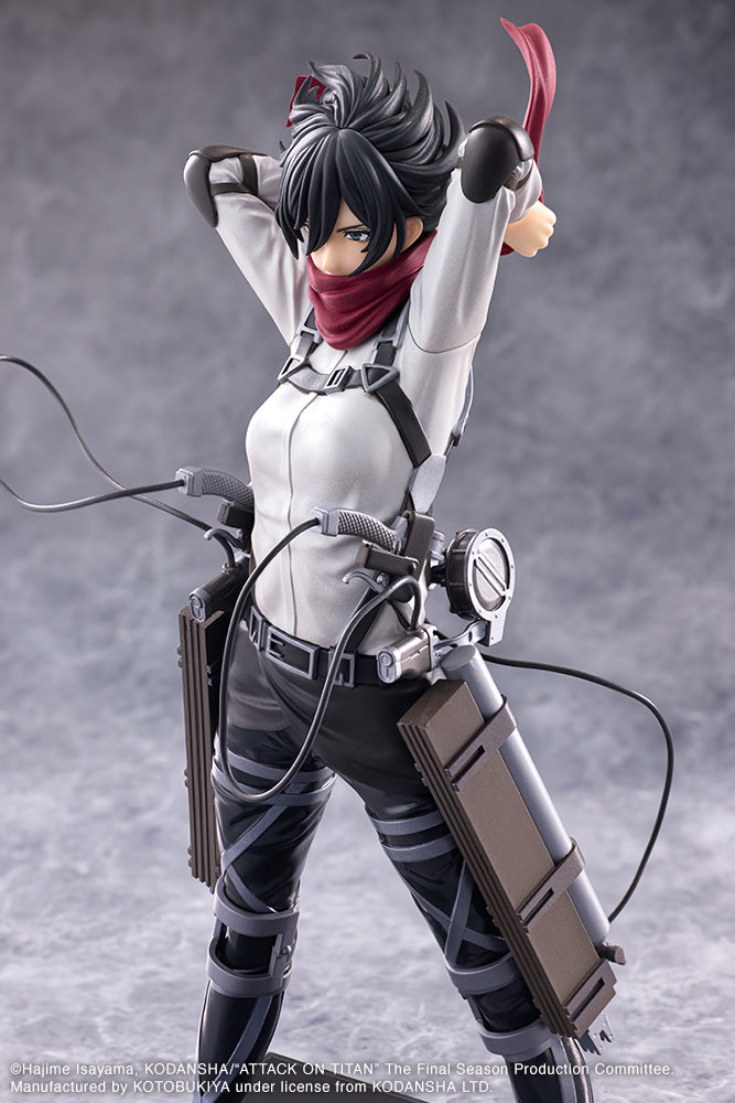 Attack on Titan Oshi Works Mikasa Ackerman The Final Season ver. Figure - 10" view 7