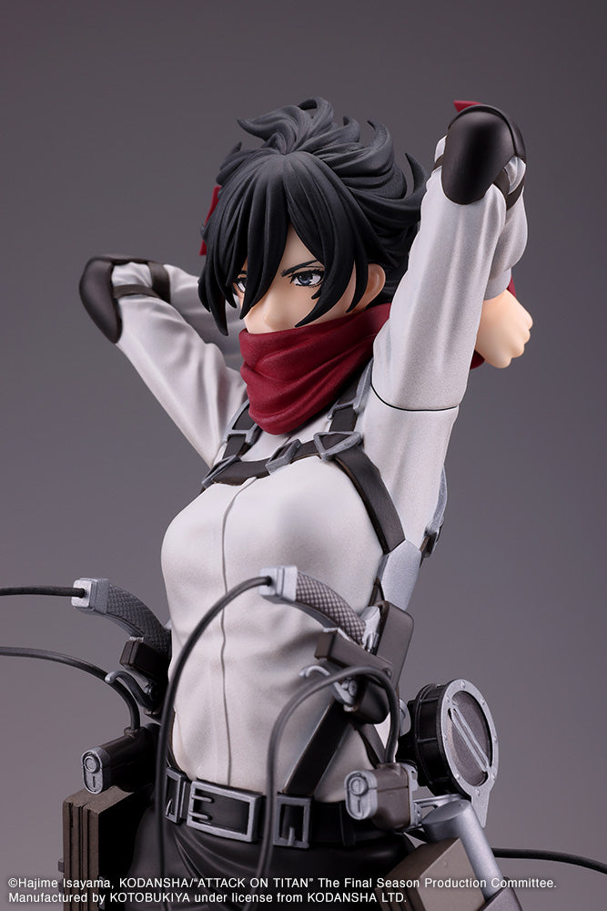 Attack on Titan Oshi Works Mikasa Ackerman The Final Season ver. Figure - 10" view 8