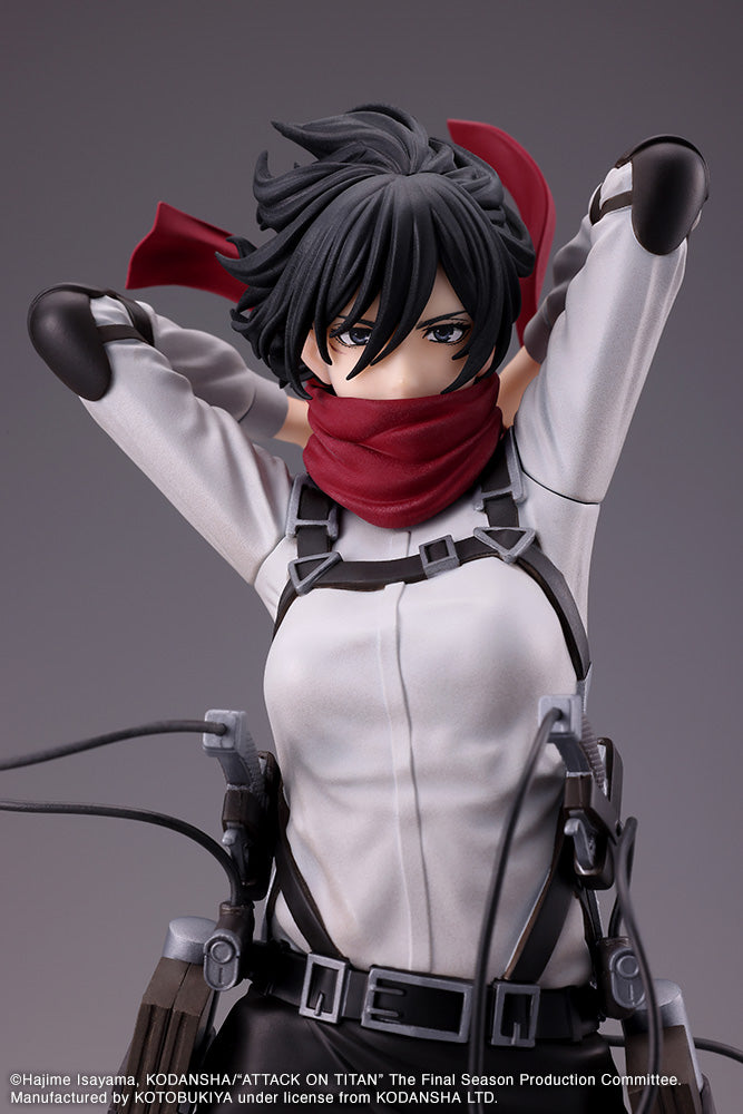 Attack on Titan Oshi Works Mikasa Ackerman The Final Season ver. Figure - 10" view 9