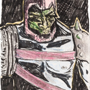 Trap Jaw - Crimson Sash (Print, Edition of 20)
