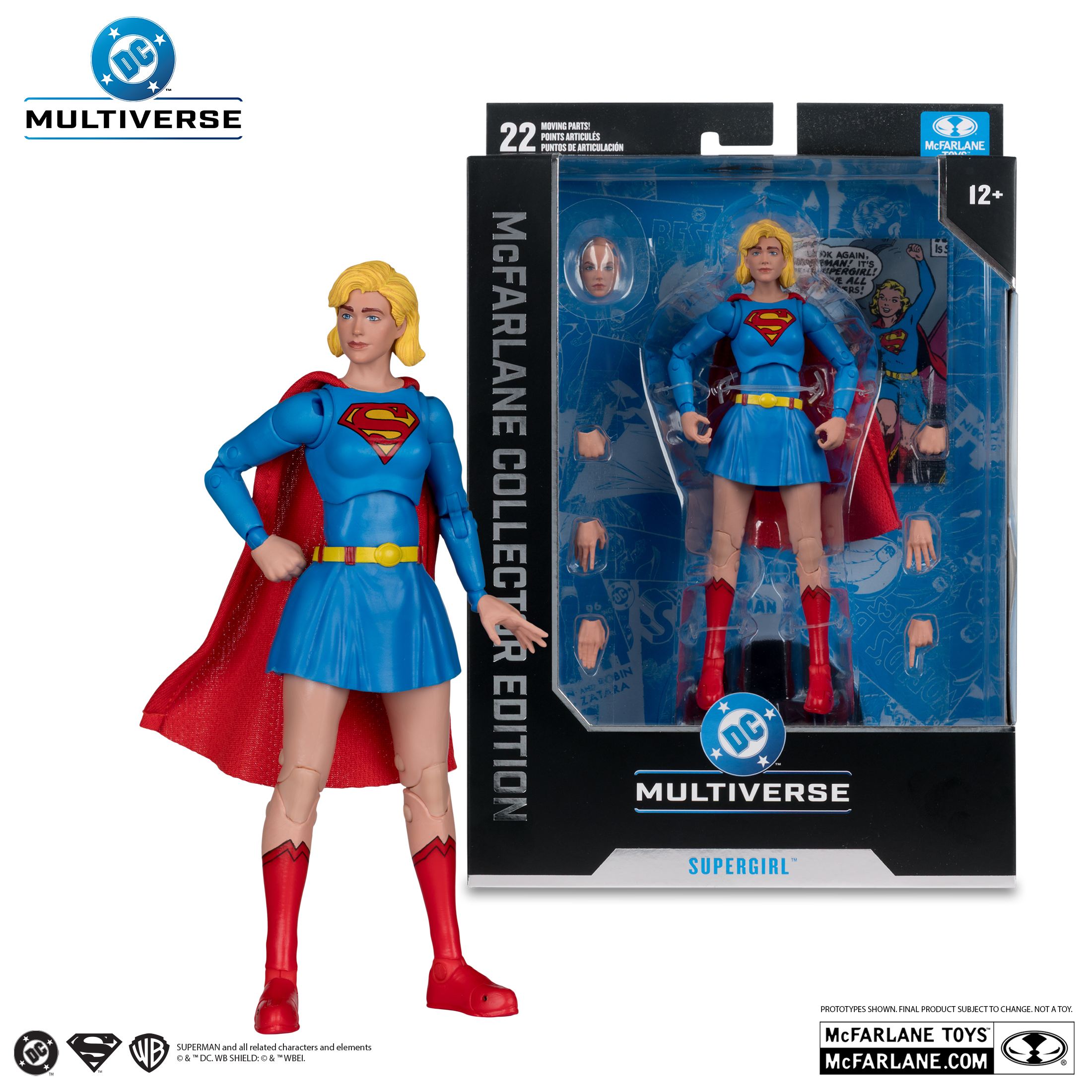 DC Multiverse McFarlane Collector Edition #59 Supergirl (Action Comics) Action Figure - 7"