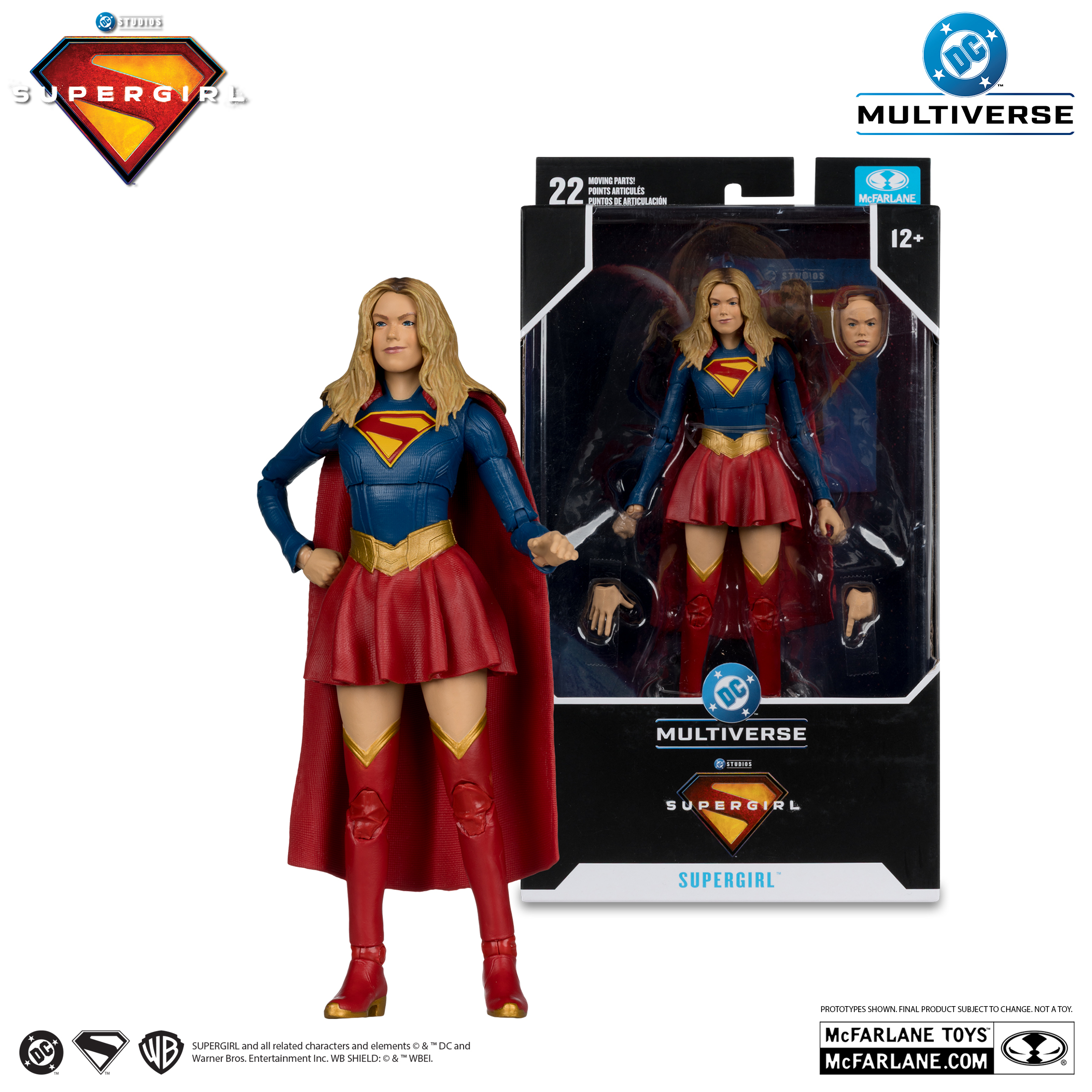 DC Multiverse Supergirl Movie Supergirl Action Figure - 7"