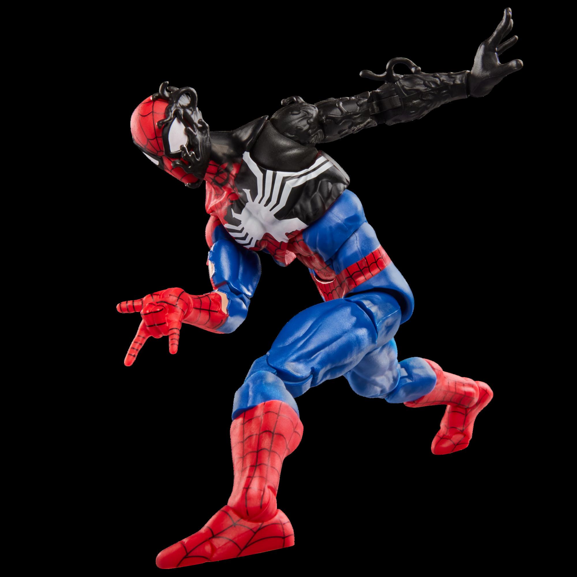 Marvel Legends Secret Wars Spider-Man (Alien Costume) Action Figure - 6"