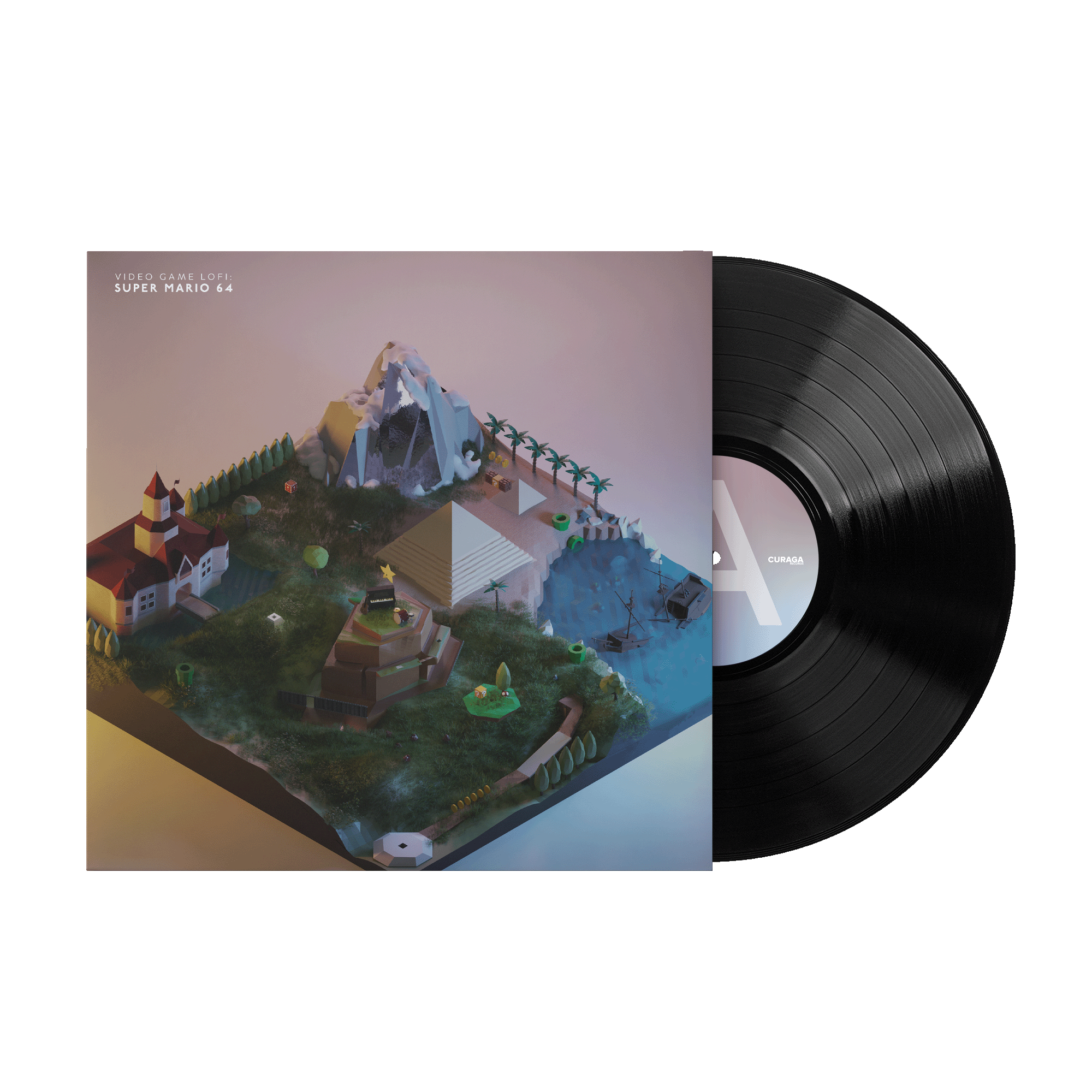 Video Game LoFi: Super Mario 64 - 88bit and Save Point (1xLP Vinyl Record)