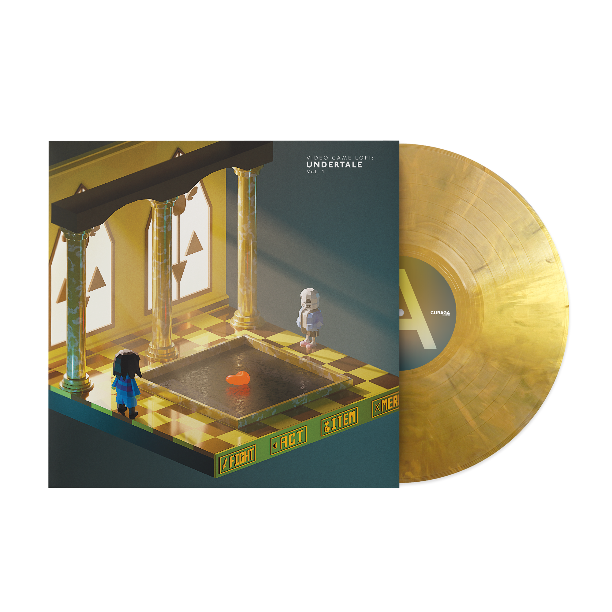 Video Game LoFi: Undertale Vol. 01 (1xLP Vinyl Record)