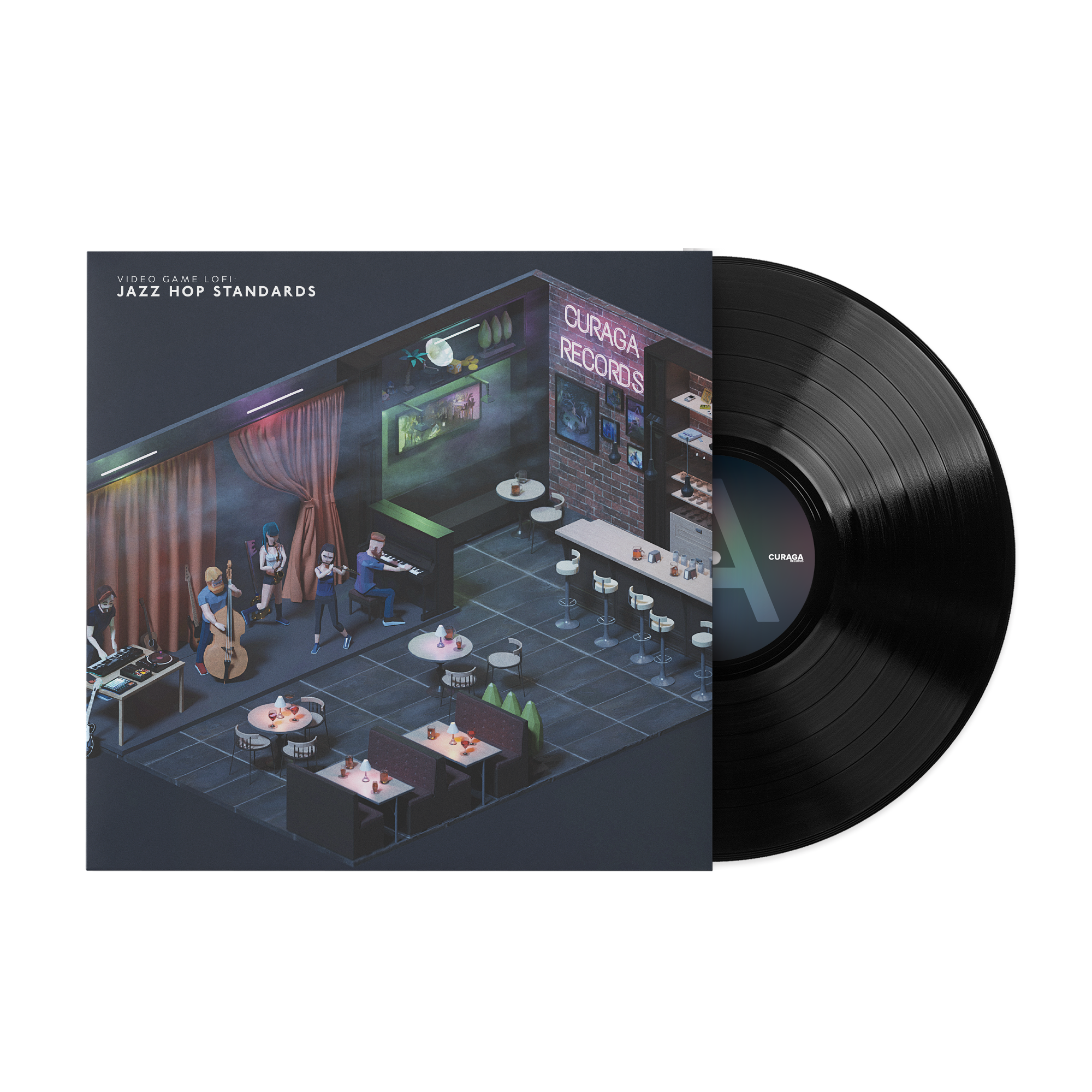 Video Game LoFi: Jazz Hop Standards, Vol. 1 - Save Point & Patrick McBride (1xLP Vinyl Record)