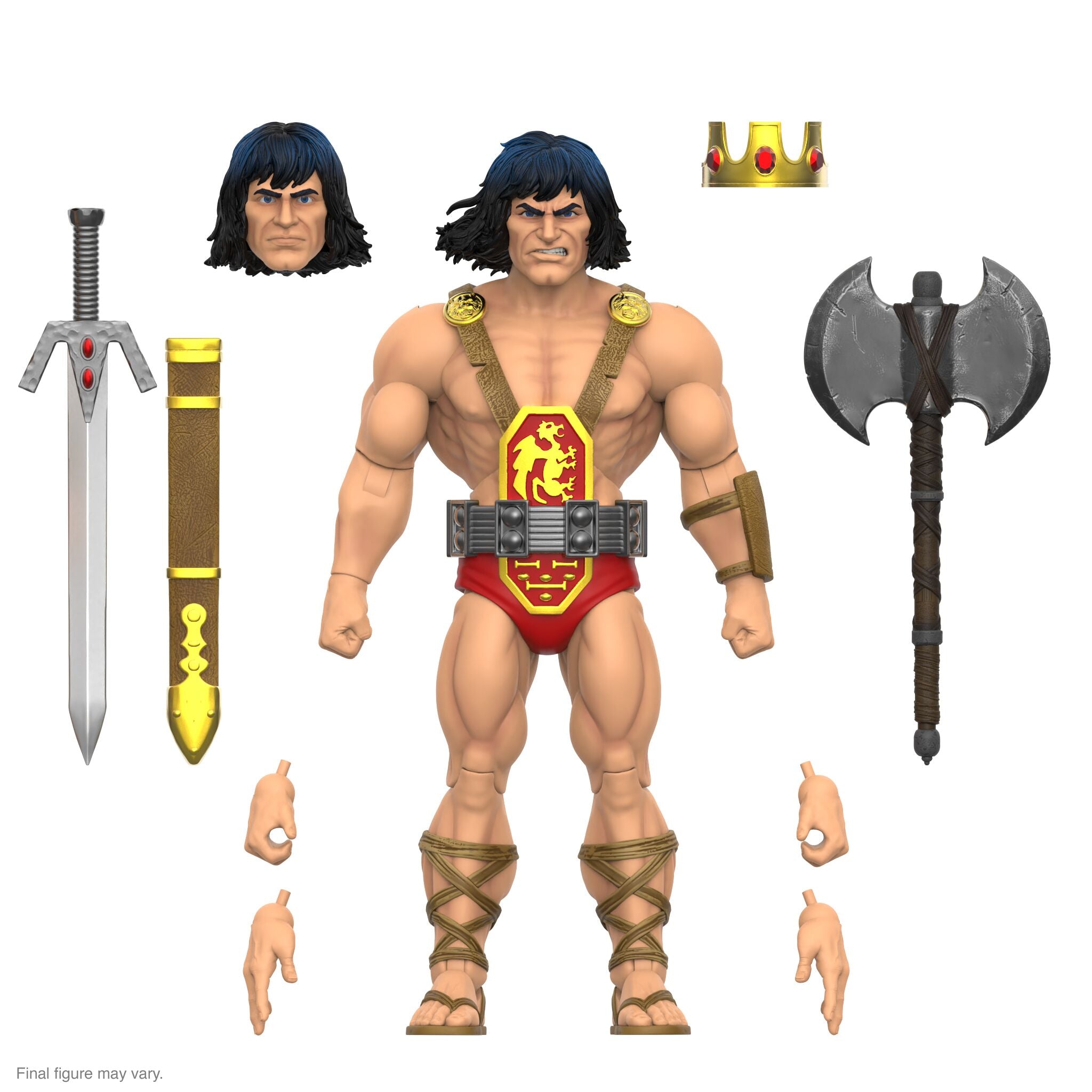 Super7 Conan Comics ULTIMATES! Wave 2 Kull the Conqueror Action Figure - 7"